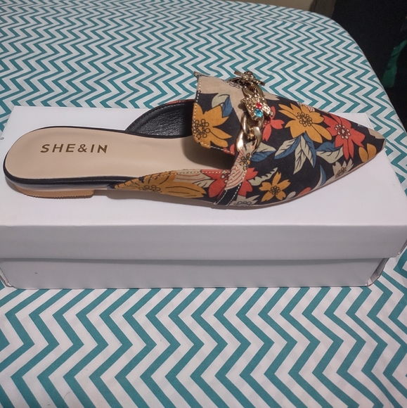 Jeweled Embellished Mule - Picture 2 of 6